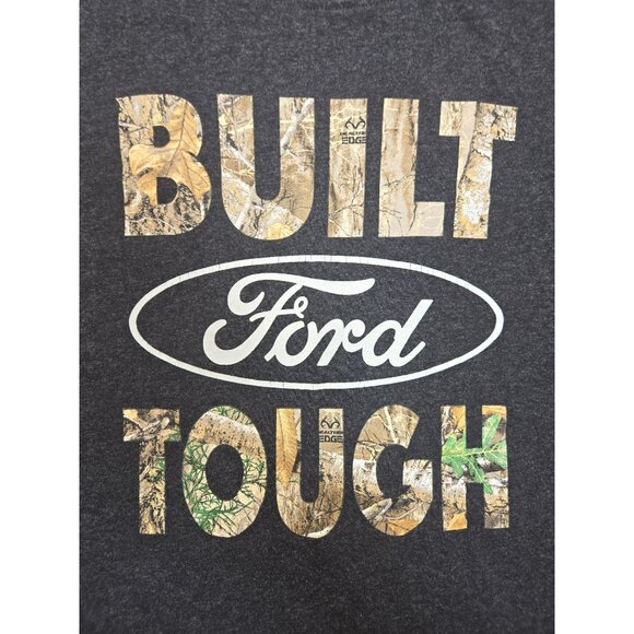 Realtree + Ford "Built Ford Tough" Long Sleeve T-Shirt Medium - Picture 5 of 7